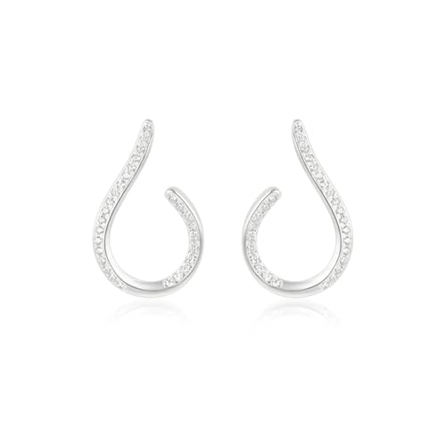 Ohrringe für Damen, Schmuck, S925, herzförmiges Smiley-Gesicht für Anhänger, zeigen Sie Ihre Schönheit, vielseitig, modisch, exquisit, Einstellbar, Acryl von SKJUBLPG