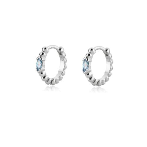 Ohrringe für Damen, Schmuck, schlicht, blau, für Damen, stilvolle und schicke Ohrringe, modisch, exquisit, passt zu allen Anlässen, Einstellbar, Acryl von SKJUBLPG