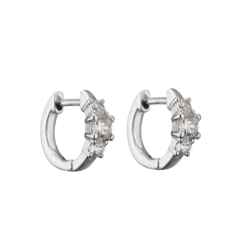 Ohrstecker, Damenschmuck, Schmuck, 1 Paar kleine Kreolen für runde, beliebte zeigen Sie Ihre Schönheit, vielseitig, modisch, exquisit, Einstellbar, Acryl von SKJUBLPG