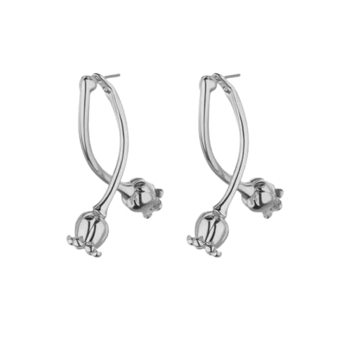 Ohrstecker, Damenschmuck, Schmuck, Maiglöckchen für Frauen, Ohrringe, beliebte Piercings, zeigen Sie Ihre Schönheit, vielseitig, modisch und exquisit, Einstellbar, Acryl von SKJUBLPG