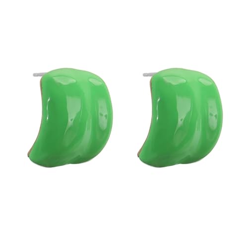 Ohrstecker, Damenschmuck, Schmuck, Mode-Accessoires, unregelmäßige Bonbon-Farbe, zeigen Sie Ihre Schönheit, vielseitig, exquisit, Einstellbar, Acryl von SKJUBLPG