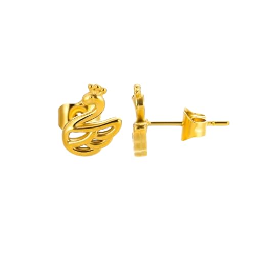 Ohrstecker, Damenschmuck, Schmuck, Schwanenohrringe, trendig, zeigen Sie Ihre Schönheit, vielseitig, modisch und exquisit von SKJUBLPG
