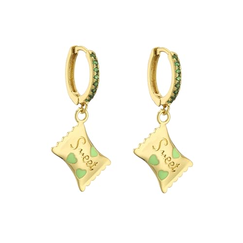 Ohrstecker, Damenschmuck, Schmuck, süßer Süßigkeiten-Anhänger, zeigen Sie Ihre Schönheit, vielseitig, modisch, exquisit, Einstellbar, Acryl von SKJUBLPG