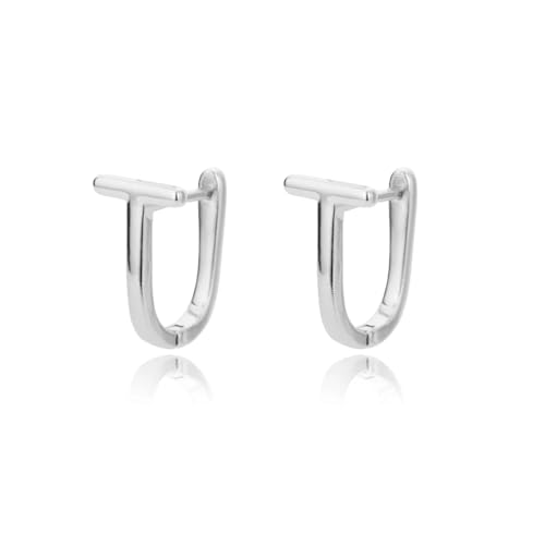 Ohrstecker, Damenschmuck, gebogen, geometrischer Kreolen, niedlicher einfacher Schmuck, zeigen Sie Ihre Schönheit, vielseitig, modisch und exquisit, Einstellbar, Acryl von SKJUBLPG