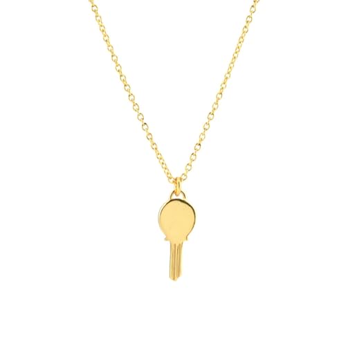 SKJUBLPG 925 Schlüsselanhänger, lange Kette, klein, modisch, exquisiter Schmuck, Hochzeit, Einstellbar, Kristall von SKJUBLPG