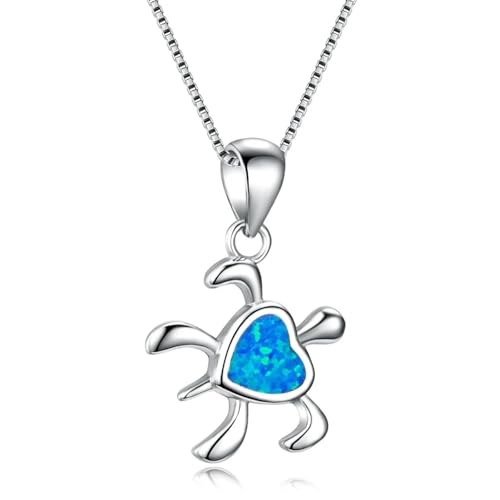 SKJUBLPG Bohemian-Halskette mit ovalem Anhänger für Damen und Mädchen, oval, weiß-blau, Party-Charm-Schmuck, Verlobung, Ehering-Zubehör, Einstellbar, Kristall SKJUBLPG Bohemian-Halskette mit ovalem Anhänger für Damen und Mädchen, oval, weiß-blau, Party-Charm-Schmuck, Verlobung, Ehering-Zubehör, Einstellbar, Kristall von SKJUBLPG