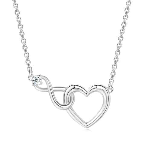 SKJUBLPG Niedliche Herz-Anhänger-Halskette für Damen, Choker, Mädchen, Schmuck, Mode für den täglichen Gebrauch, Einstellbar, Kristall SKJUBLPG Niedliche Herz-Anhänger-Halskette für Damen, Choker, Mädchen, Schmuck, Mode für den täglichen Gebrauch, Einstellbar, Kristall von SKJUBLPG