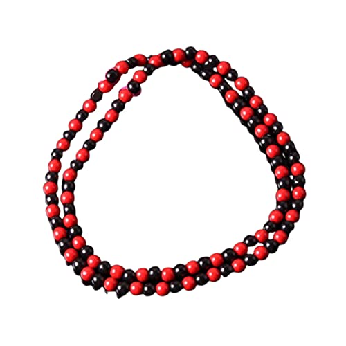 SKKIKHYBPO Halskette mit natürlichen Holzperlen, 8 mm, klobige Strang-Halsketten, handgefertigt, Afrika-Holzkette für Damen und Herren von SKKIKHYBPO