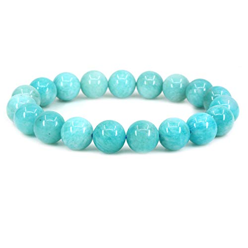 SKKIKHYBPO Modisches Stretch-Armband für Damen und Herren, 10 mm, runde Perlen, Jaspis, 17,8 cm, Unisex, Stein SKKIKHYBPO Modisches Stretch-Armband für Damen und Herren, 10 mm, runde Perlen, Jaspis, 17,8 cm, Unisex, Stein von SKKIKHYBPO