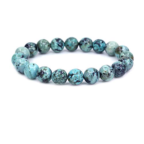 SKKIKHYBPO Modisches Stretch-Armband für Damen und Herren, 10 mm, runde Perlen, Jaspis, 17,8 cm, Unisex, Stein SKKIKHYBPO Modisches Stretch-Armband für Damen und Herren, 10 mm, runde Perlen, Jaspis, 17,8 cm, Unisex, Stein von SKKIKHYBPO