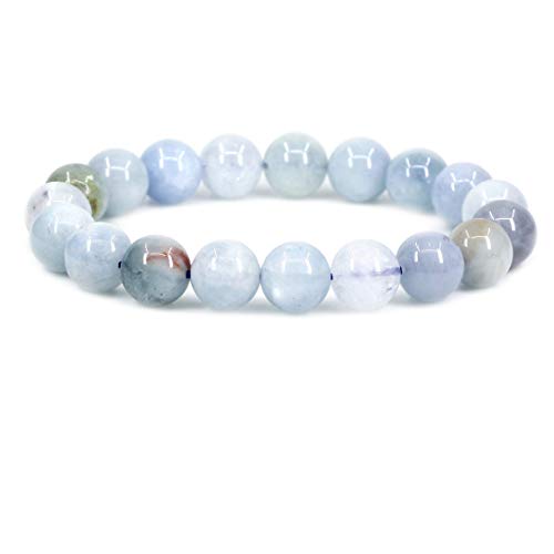 SKKIKHYBPO Modisches Stretch-Armband für Damen und Herren, 10 mm, runde Perlen, Jaspis, 17,8 cm, Unisex, Stein SKKIKHYBPO Modisches Stretch-Armband für Damen und Herren, 10 mm, runde Perlen, Jaspis, 17,8 cm, Unisex, Stein von SKKIKHYBPO