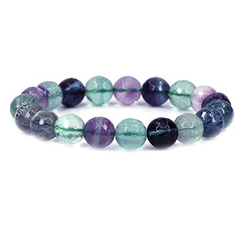 SKKIKHYBPO Modisches Stretch-Armband für Damen und Herren, 10 mm, runde Perlen, Jaspis, 17,8 cm, Unisex von SKKIKHYBPO