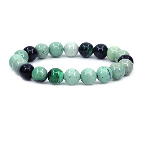 SKKIKHYBPO Modisches Stretch-Armband für Damen und Herren, 10 mm, runde Perlen, Jaspis, 17,8 cm, Unisex SKKIKHYBPO Modisches Stretch-Armband für Damen und Herren, 10 mm, runde Perlen, Jaspis, 17,8 cm, Unisex von SKKIKHYBPO