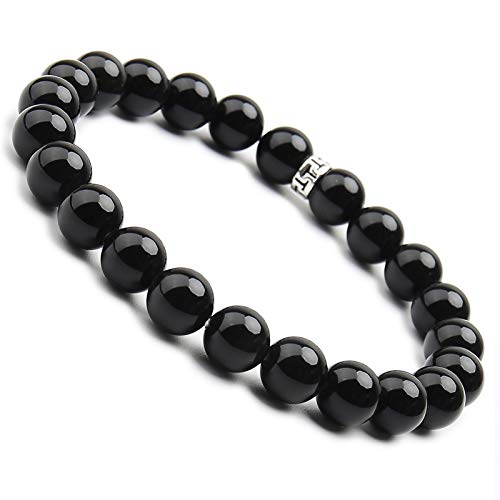 SKKIKHYBPO Natürliches Stretch-Armband mit Heilsteinen, 4/6/8 mm, Halbedelstein-Armband für Männer und Frauen, Stressabbau, Kristallschmuck, 8 mm, Stein SKKIKHYBPO Natürliches Stretch-Armband mit Heilsteinen, 4/6/8 mm, Halbedelstein-Armband für Männer und Frauen, Stressabbau, Kristallschmuck, 8 mm, Stein von SKKIKHYBPO