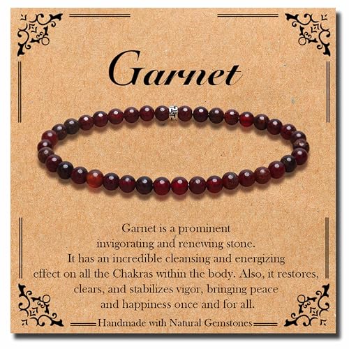 SKKIKHYBPO Natürliches Stretch-Armband mit Heilsteinen, 4/6/8 mm, Halbedelstein-Armband für Männer und Frauen, Stressabbau, Kristallschmuck, 8 mm, Stein SKKIKHYBPO Natürliches Stretch-Armband mit Heilsteinen, 4/6/8 mm, Halbedelstein-Armband für Männer und Frauen, Stressabbau, Kristallschmuck, 8 mm, Stein von SKKIKHYBPO