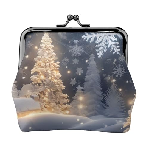 Exquisite vielseitige Münzbörse mit Kussschloss, niedlich, klein, mit Reißverschluss, für Münzen, Karten von SKKNT