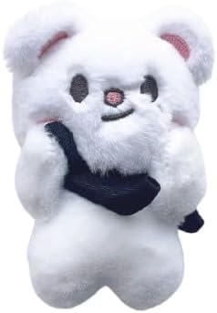 SKLTN Stray-Kids Schlüsselanhänger aus Plüsch 'ATE' Stil Cartoon Schlüsselanhänger für Stay, Jiniret, 8cm von SKLTN