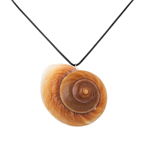 SKOOLOVE Muschelkette, leuchtende Muschelkette, Muschelschnecke, für Erwachsene, Halloween, Oktopus, Hexe, Kostüm, Feiertagsparty, Verkleidung von SKOOLOVE