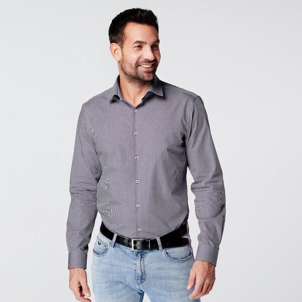 SKOT Fashion Nachhaltige Langarm Herren Hemd Checkered 100% bio von SKOT Fashion