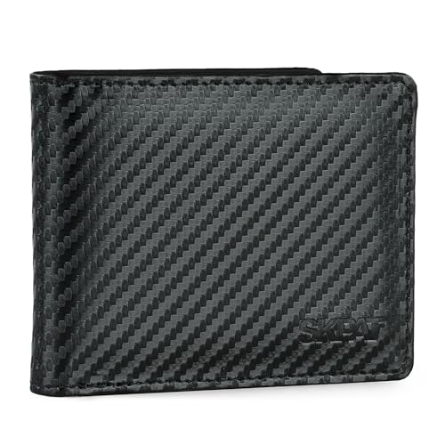 SKPAT - Portmonee Jungen Teenager, Geldbeutel Jugendliche Jungen, Portemonnaie Stoff, Geldbeutel Jungen, Portemonnaie Jungen Teenager - Robust & Stylisch, Schwarz von SKPAT