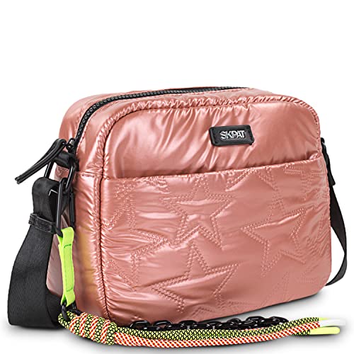 SKPAT - Handtasche Damen Umhängetasche Damen Klein & Stilvoll Handtasche Damen Umhängetasche Crossbody Bag Damen, Kupfer von SKPAT