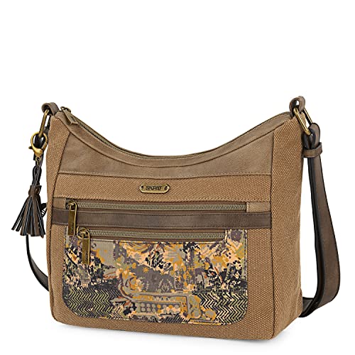 SKPAT - Handtasche Damen Umhängetasche Damen Klein & Stilvoll Handtasche Damen Umhängetasche Crossbody Bag Damen 312756, Braun von SKPAT