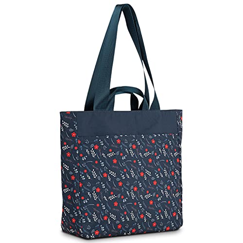 SKPAT - Laptoptasche - Frauen Laptoptasche. Businesstasche. Aktentasche und Schultertasche in einem - Business Taschen Damen. Handtasche Damen Umhängetasche, Marine Blau von SKPAT