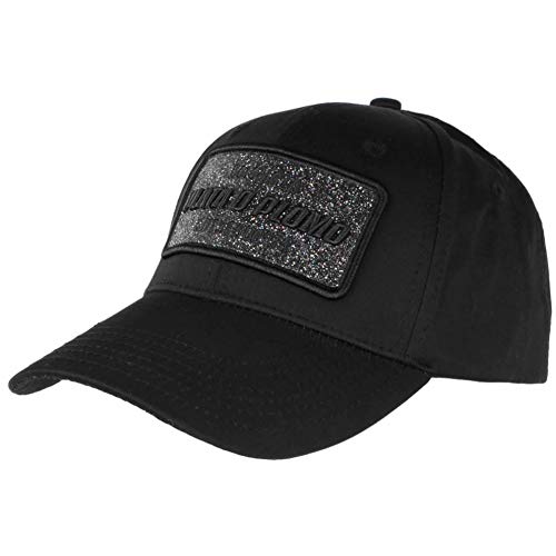 Plata o Plomo Schirmmütze Schwarz und Silber Strass Bogota Colombia Baseball – Unisex Gr. Einheitsgröße, Schwarz von SKR