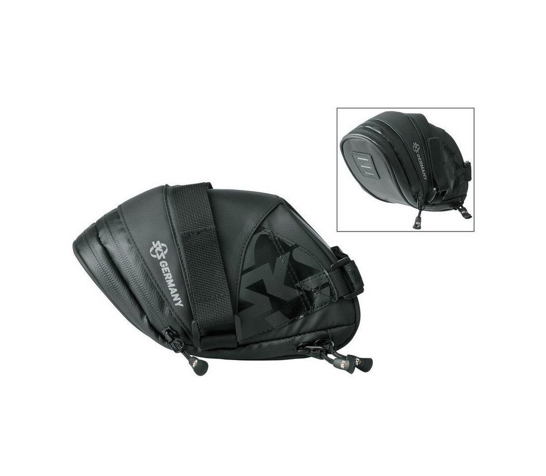 SKS Fahrradkorb Satteltasche "Explorer Straps 1800", 1,8 Liter, 180+40 x 80 x 130+10 m von SKS