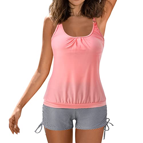 Tankini mit Shorts Große Größen badeanzug damen große oberweite damen tankini mit shorts seventyseven damen badeanzüge für mollige Bikini Hose Damen tankini push up bikini set damen frühlingsklei von SKTIISN