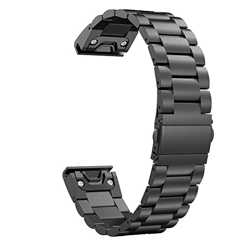 SKXMOD 20 22 26 mm Smartwatch-Armbänder für Garmin Fenix 7S 7 7X 6S 6 6XPro 5S 5 5XPlus MK2 Edelstahl Schnellverschluss Correa Armband, 22mm Fenix 5 5Plus, Achat von SKXMOD