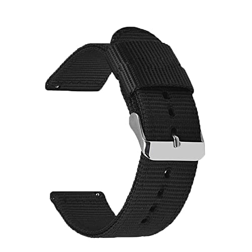 SKXMOD 22 mm Uhrenarmband für Garmin Venu 2/Active/Vivoactive 4/Forerunner 745 Canvas Nylon Smart Band Zubehör Armband Correa, 22mm For Vivoactive 4, Achat von SKXMOD