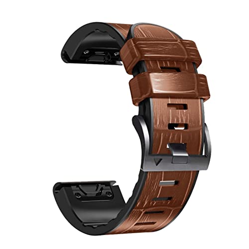 SKXMOD 26 22 mm Schnellverschluss-Uhrenarmband für Garmin Fenix 7 7X 5 5X Plus 6 6X Pro 3 3HR Epix Silikon Smartwatch Easy Fit Handgelenk Band Gürtel, 26mm Fenix 7X 3HR, Achat von SKXMOD