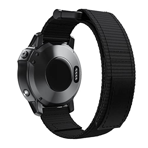 SKXMOD Ersatz-Armband für Garmin Fenix 7 7X 6 6X Pro 5 5X Plus 3 HR Tactix Delta, 22 x 26 mm, Nylon-Ersatzarmband, 22mm Width, Achat von SKXMOD