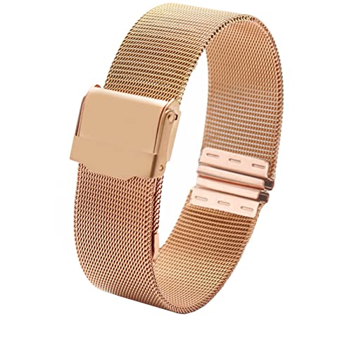 SKXMOD Milanaise-Armband für Damen, schlichtes Armband, 12, 13, 14, 15, 16, 17, 18, 19, 20, 22 mm, Metallgewebe, modisches Trend-Armband für DW AR, 20 mm, Achat von SKXMOD