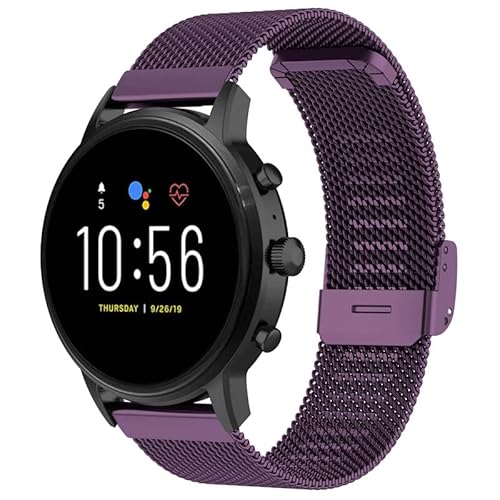 SKXMOD Uhrenarmband für Garmin Vivoactive 3, 4, 4S, Venu Vivomove HR, Forerunne 645, Edelstahl, 18 mm, 20 mm, 22 mm, 20mm For Venu, Achat von SKXMOD