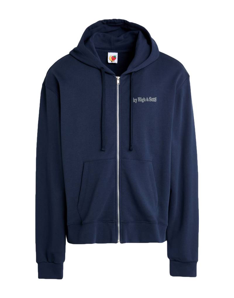 SKY HIGH FARM Sweatshirt Herren Marineblau von SKY HIGH FARM