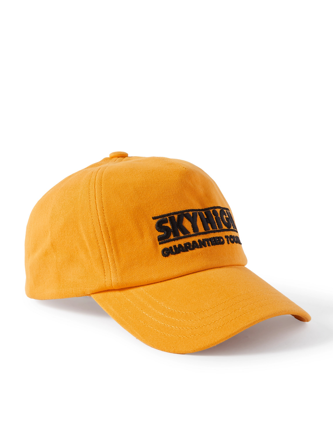SKY HIGH FARM - Logo-Embroidered Recycled-Cotton Twill Baseball Cap - Men - Yellow von SKY HIGH FARM