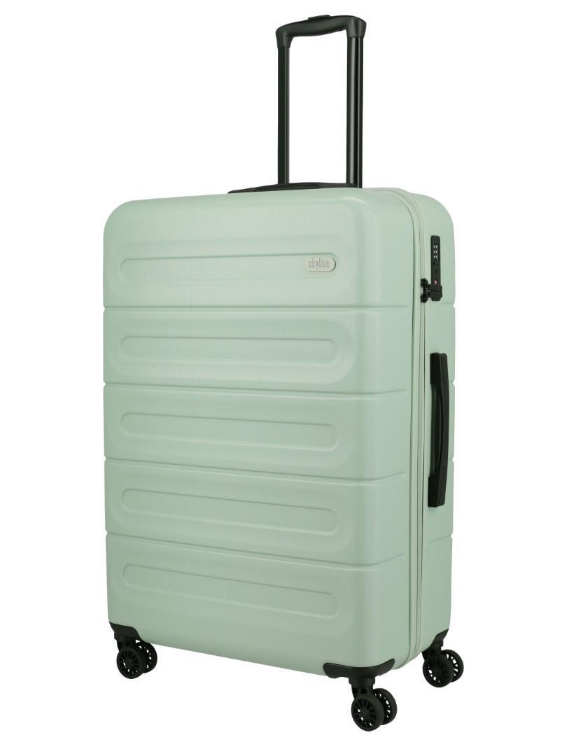 SKYLINE - GOOMERA 4Rad-Weichgepäcktrolley Trolley L Grün Grün von SKYLINE