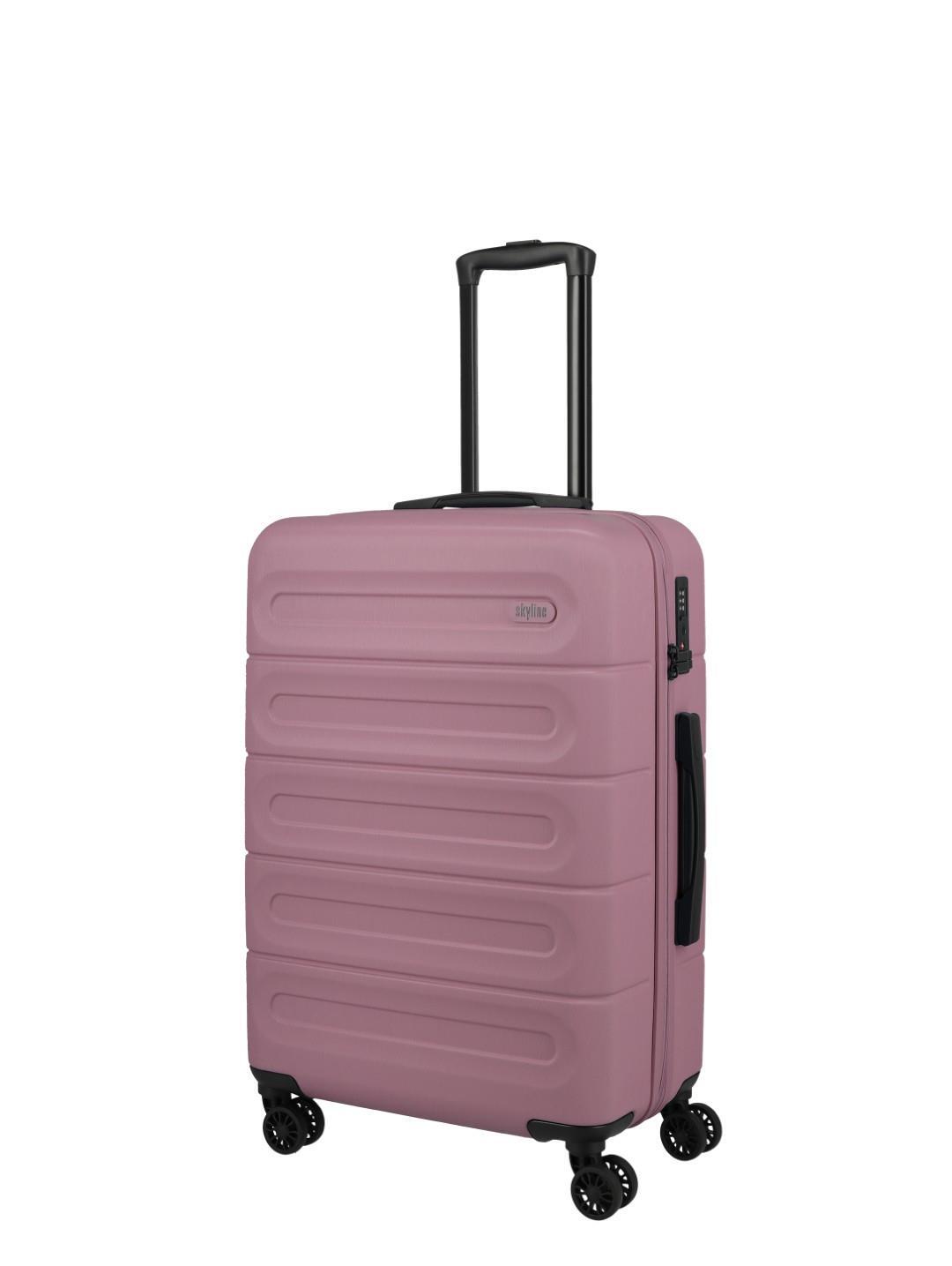 SKYLINE - GOOMERA 4Rad-Weichgepäcktrolley Trolley M Smokey Rose Rosa - Gr. - M von SKYLINE