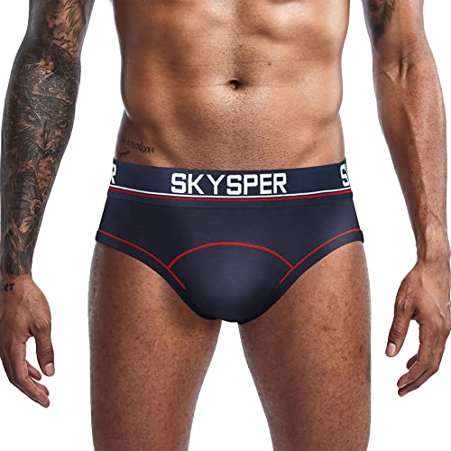 SKYSPER Herren Jockstrap Athletic Supporter für Herren Sexy Jockstrap Herrenunterwäsche, 24SK-Blau, XX-Large von SKYSPER