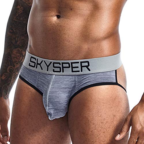 SKYSPER Herren Jockstrap Strings Tanga Boxersshorts Sexy Unterwäsche mit Bein Riemen Männer Sportunterwäsche Sport Unterhose von SKYSPER