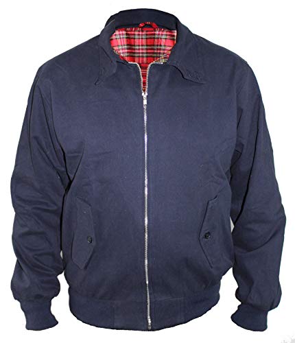 Skytex UK Harrington-Jacke Klassisch/Retro/Mod, in 10 Farben erhältlich, Größen XS-8XL Gr. Small, navy Skytex UK Harrington-Jacke Klassisch/Retro/Mod, in 10 Farben erhältlich, Größen XS-8XL Gr. Small, navy von SKYTEX UK
