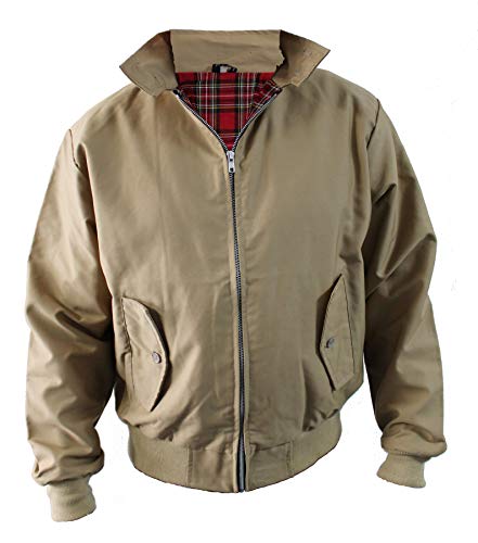 Skytex UK Harrington-Jacke Klassisch/Retro/Mod, in 10 Farben erhältlich, Größen XS-8XL Gr. XXXXXL, taupe Skytex UK Harrington-Jacke Klassisch/Retro/Mod, in 10 Farben erhältlich, Größen XS-8XL Gr. XXXXXL, taupe von SKYTEX UK