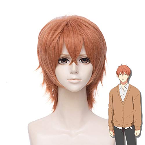 Anime GEGEBEN Sato Mafuyu Kurze Perücke Cosplay Kostüm Hitzebeständiges Kunsthaar Männer Frauen Frauen Halloween Party Perücken von SKYXD