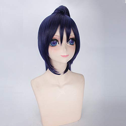 Halloween Fashion Christmas Party Dress Up Wig Cos Wig Dry Things Sister Xiao Buried This Field Cut Drawing Can Be Modelled Split Anime Wig 444 von SKYXD