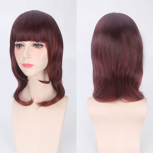 Halloween Fashion Christmas Party Dress Up Wig Cos Wig Lolita Wig Universal Long Curly Straight Short Hair Multi Color:Pl-273 Gradient Brown von SKYXD