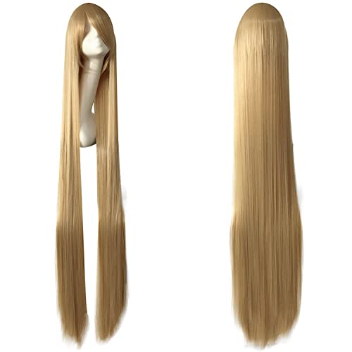 Halloween Fashion Christmas Party Dress Up Wig Cosplay Wig Ancient Costume Universal 120 150Cm Long Straight Hair Anime Color Hair Cos Wig Color:122-19 (150Cm) von SKYXD