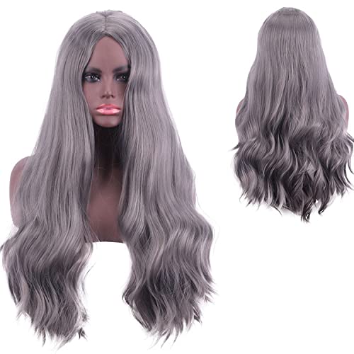 Halloween Fashion Christmas Party Dress Up Wig Mid-Point Corn Perm Wig Universal Multi-Color Small Curly Hair Wig Color:Zb80001-10 von SKYXD