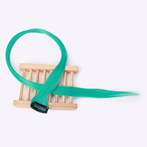Halloween Fashion Christmas Party Dress Up Wig Wig Hair Piece, Real Hair Piece, Color Hair Piece, Gradient High Temperature Wire One Piece Hair Piece Color: No. 21 von SKYXD